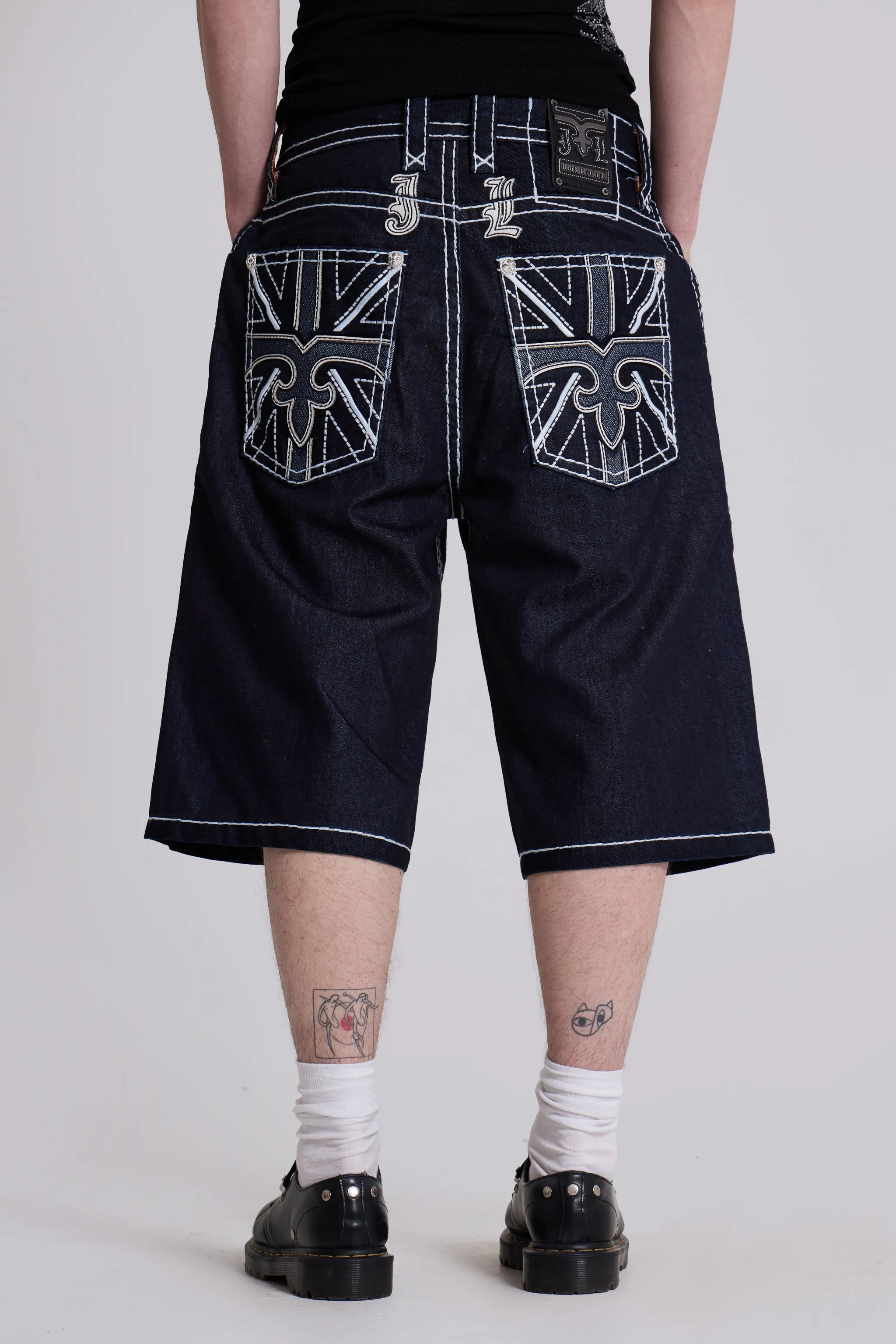 Rock Revival River Colossus Jorts sold by Jaded London