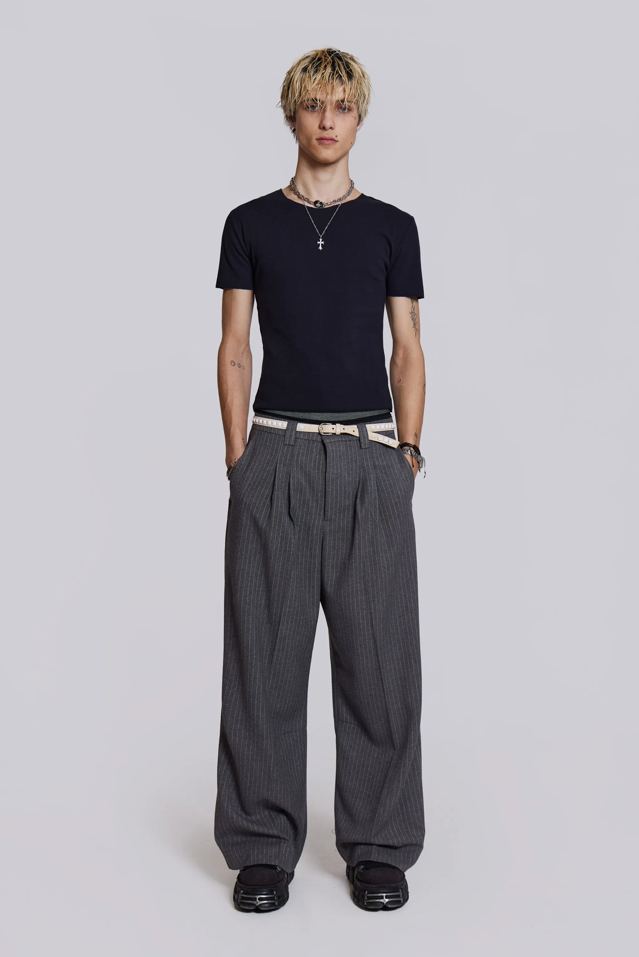 NTRLS Black Rib Tee sold by Jaded London product image thumbnail 2