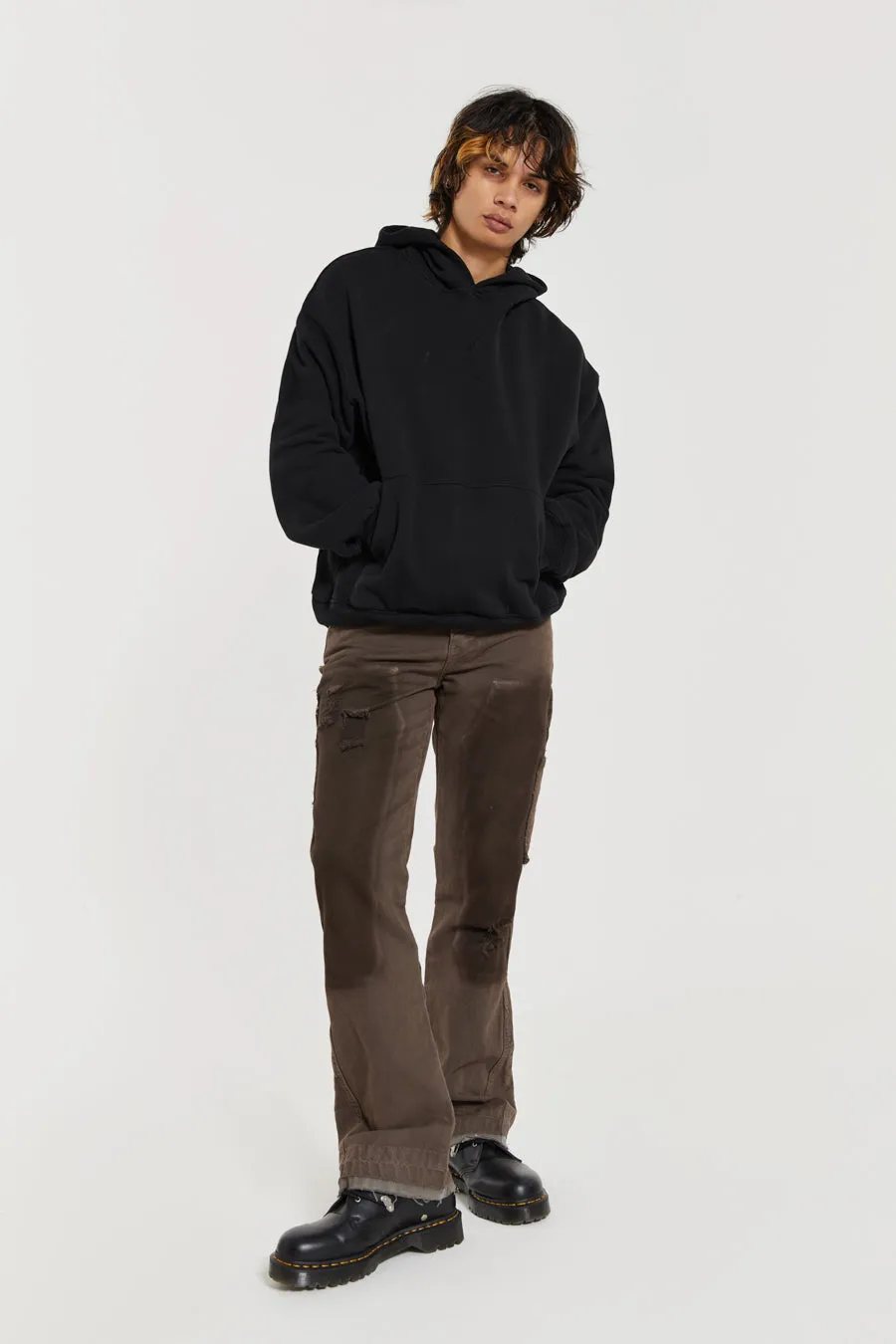 Vintage Brown Rodeo Flared Carpenters sold by Jaded London product image thumbnail 2