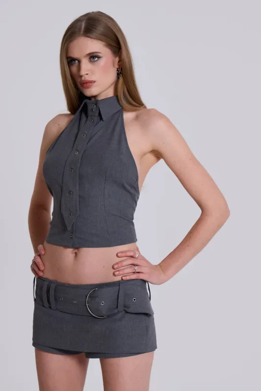 Friday Halter Tie Shirt sold by Jaded London