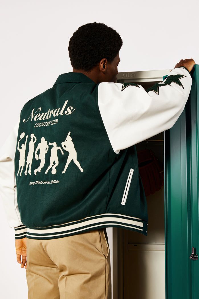 NTRLS Varsity Jacket sold by Jaded London product image thumbnail 3