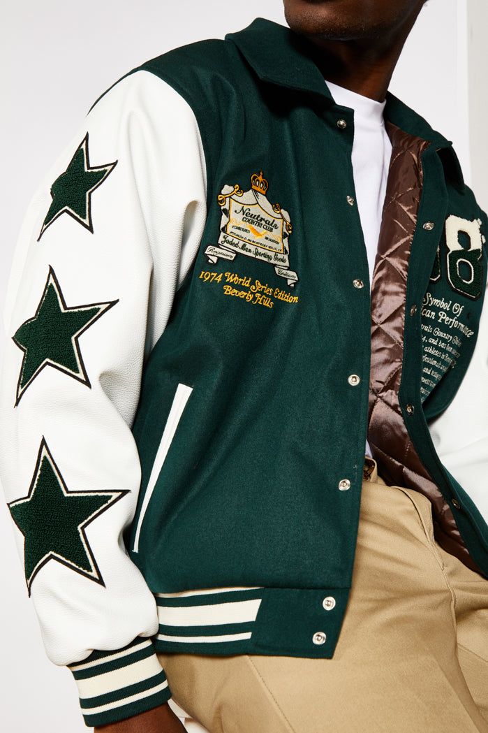 NTRLS Varsity Jacket sold by Jaded London product image thumbnail 4