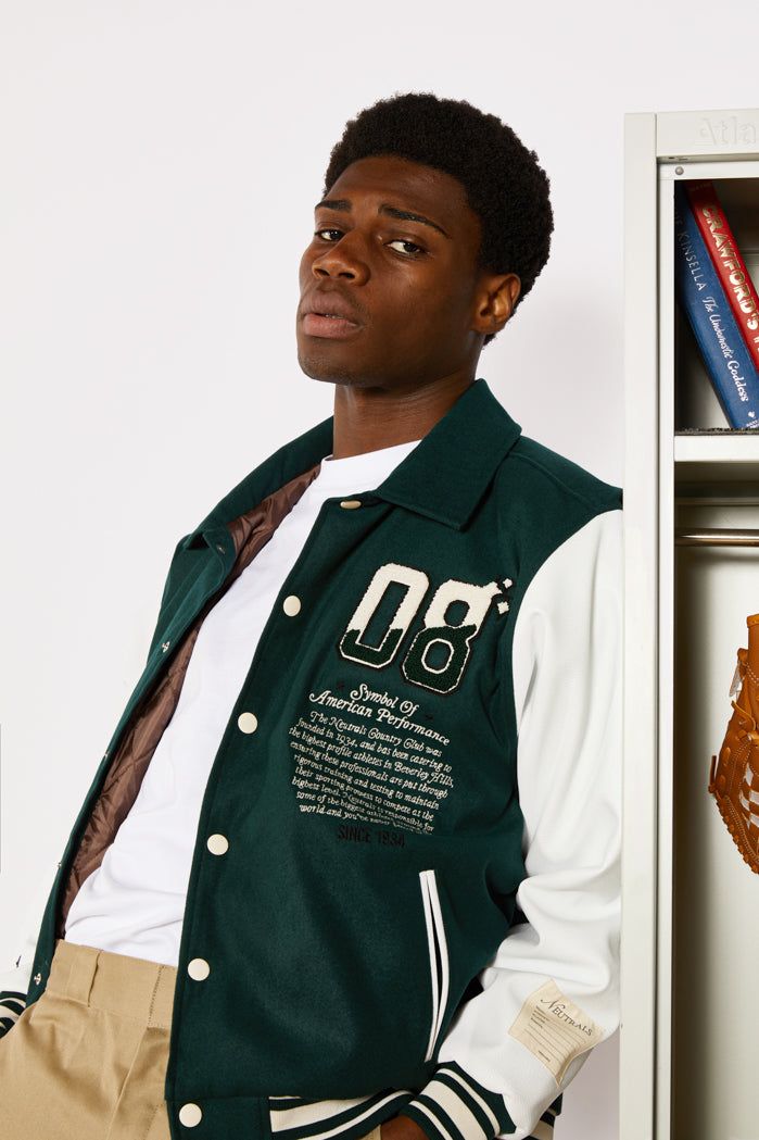 NTRLS Varsity Jacket sold by Jaded London product image thumbnail 2