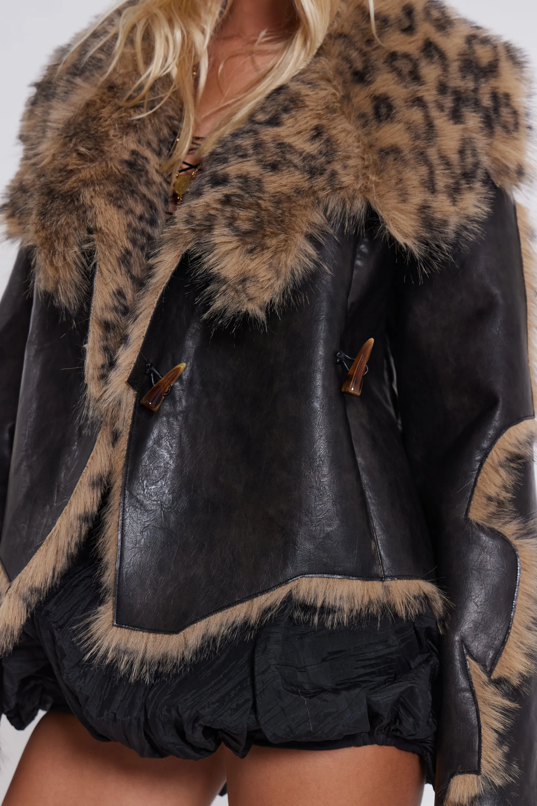 Seone Faux Fur Jacket sold by Jaded London product image thumbnail 5