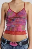 Fusion Mesh Camisole Top sold by Jaded London