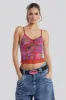 Fusion Mesh Camisole Top sold by Jaded London