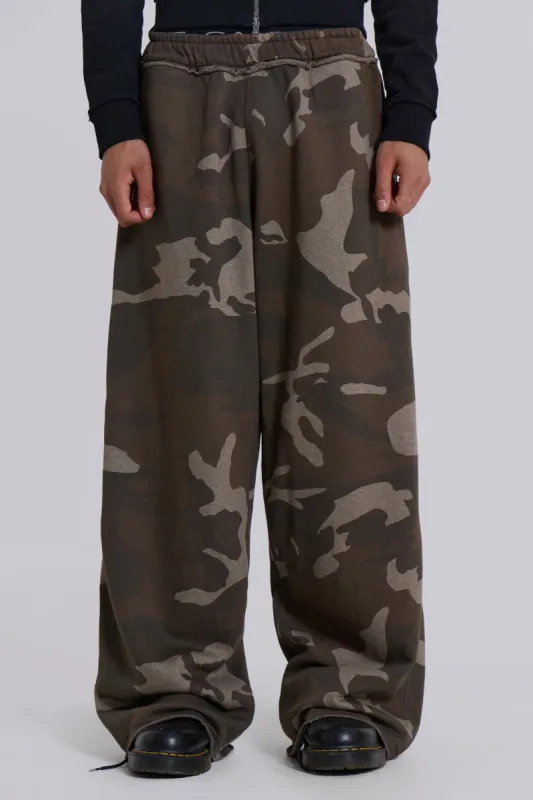 Black Baggy Monster Joggers | Parallel