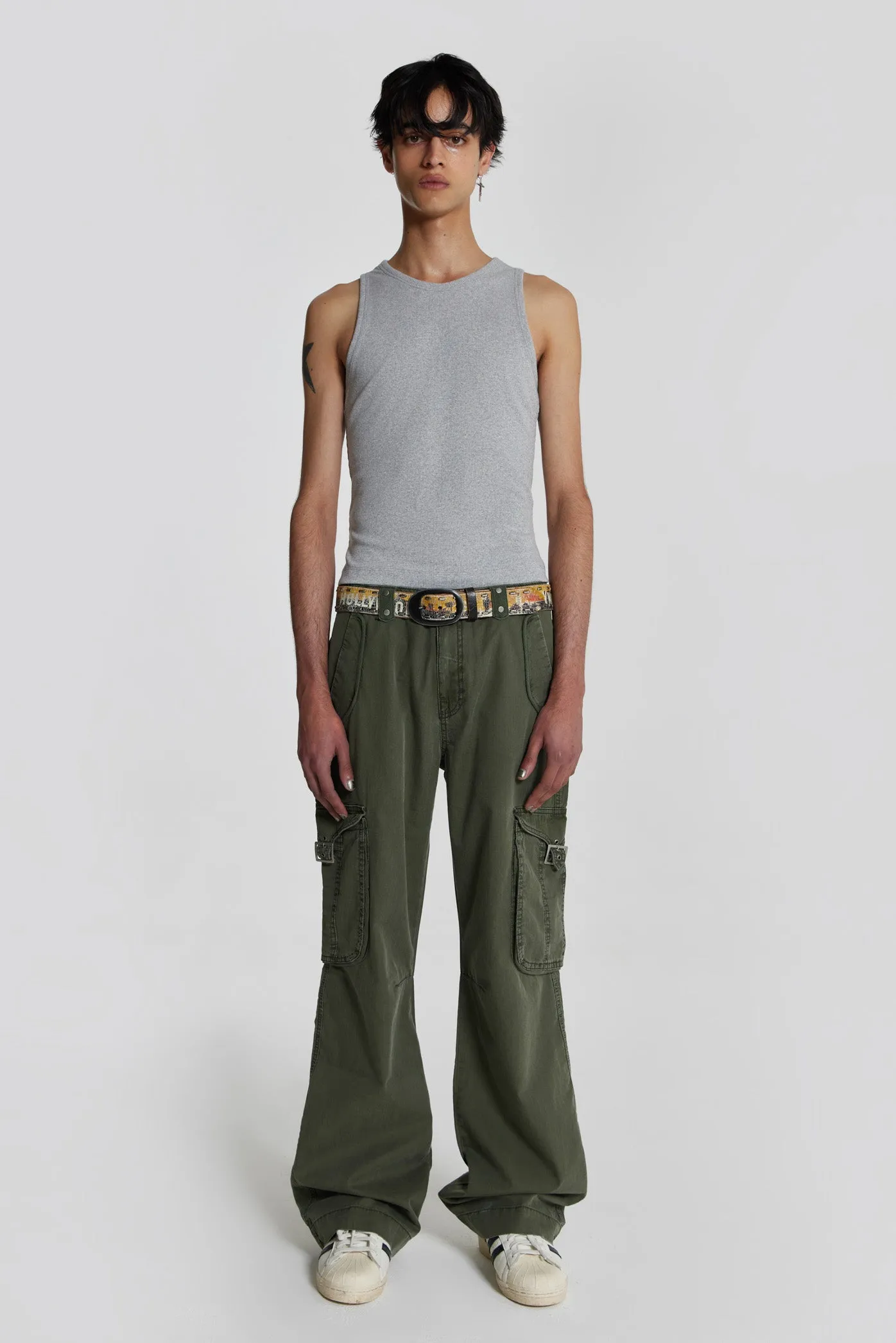 NTRLS Grey Rib Vest sold by Jaded London product image thumbnail 3