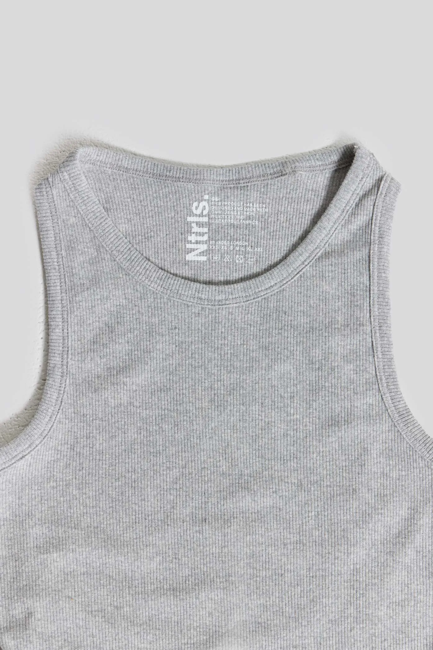 NTRLS Grey Rib Vest sold by Jaded London product image thumbnail 4