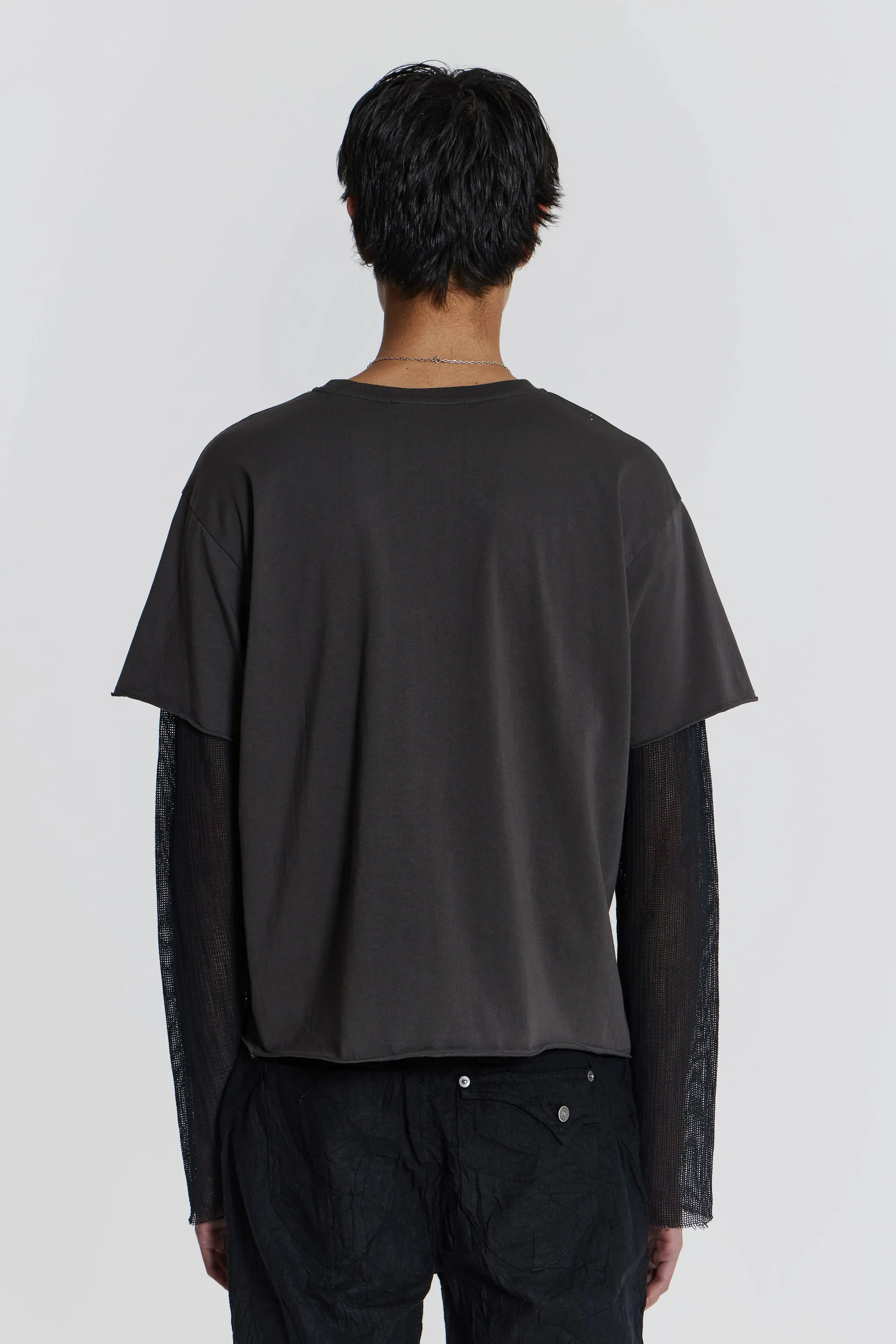 Pitch Double Layer Tee sold by Jaded London product image thumbnail 3