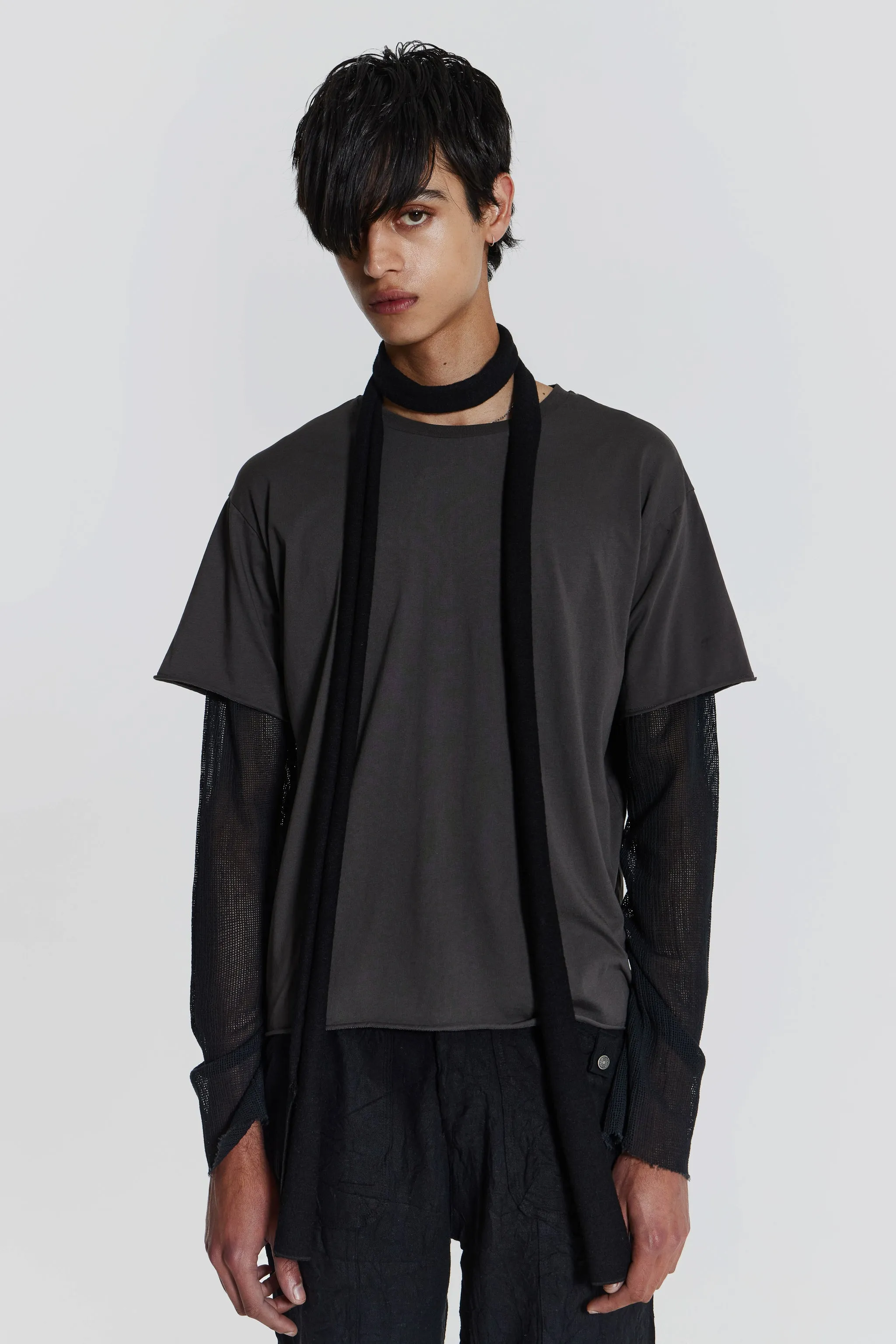 Pitch Double Layer Tee sold by Jaded London