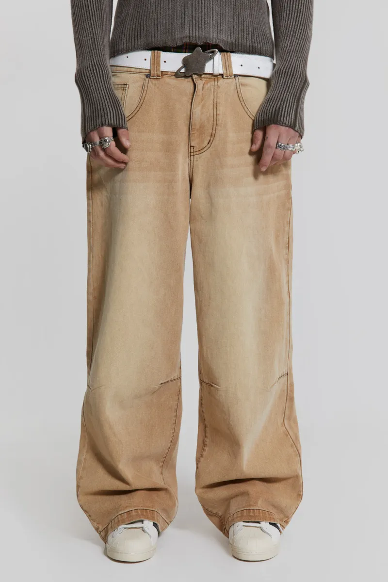Sand Colossus Baggy Jeans | Parallel