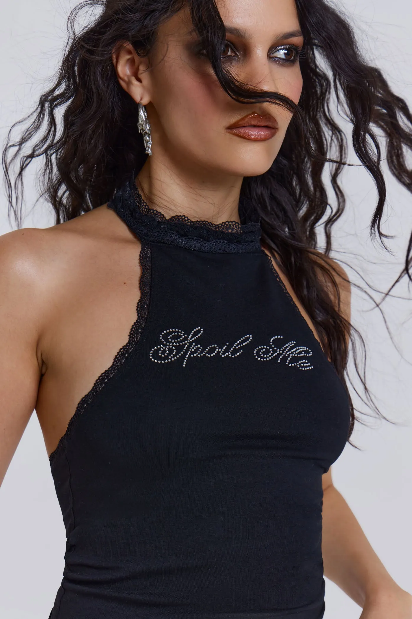 Spoilt Diamante Top sold by Jaded London product image thumbnail 4
