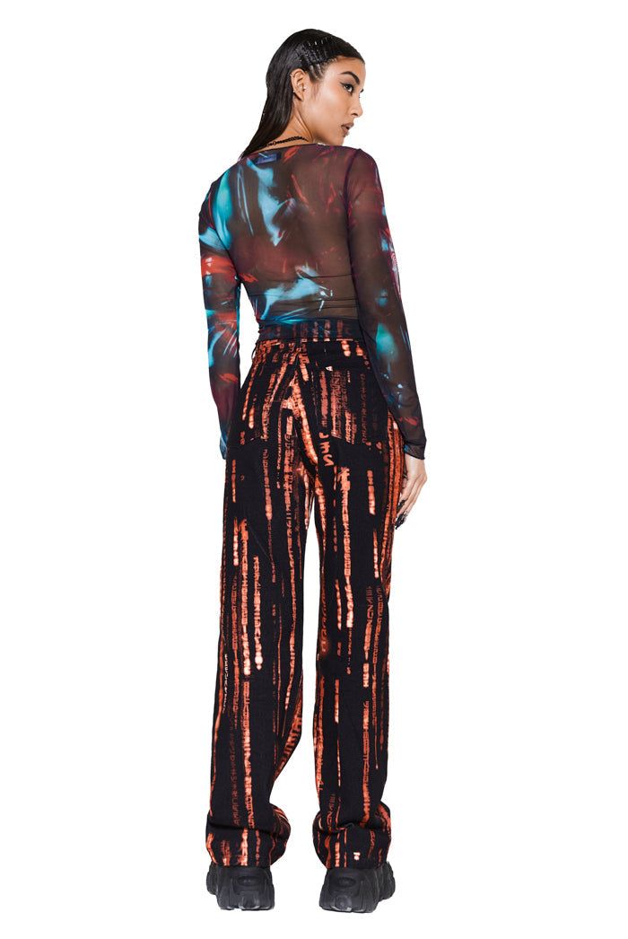 Anaglyph Mesh Top sold by Jaded London product image thumbnail 4