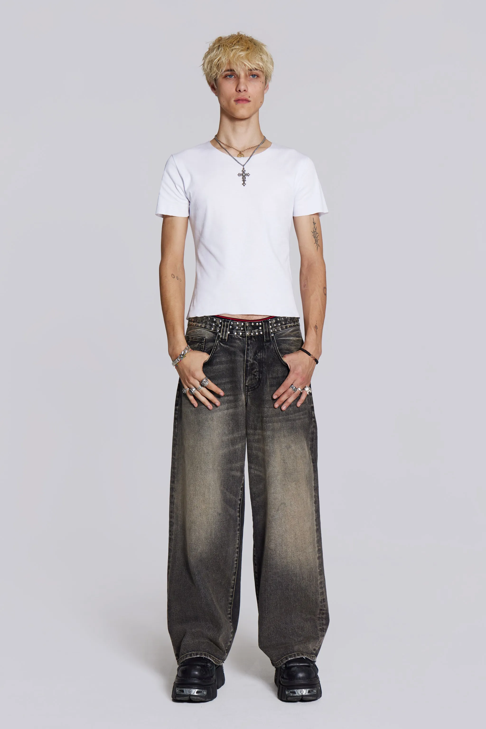 NTRLS White Rib Tee sold by Jaded London product image thumbnail 4