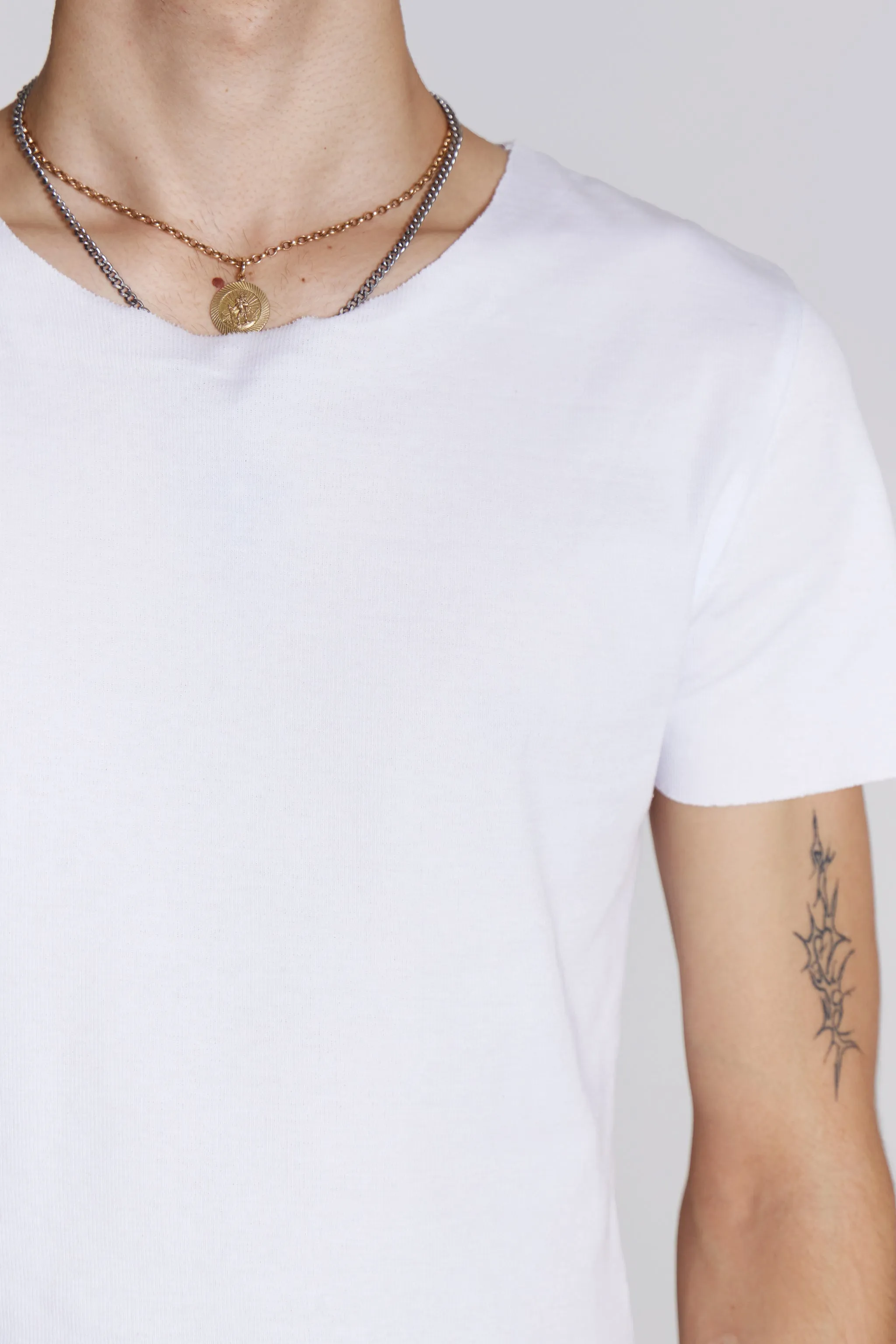 NTRLS White Rib Tee sold by Jaded London product image thumbnail 3