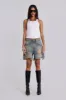 Dirty Bleach Revenge Jorts sold by Jaded London