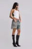 Dirty Bleach Revenge Jorts sold by Jaded London