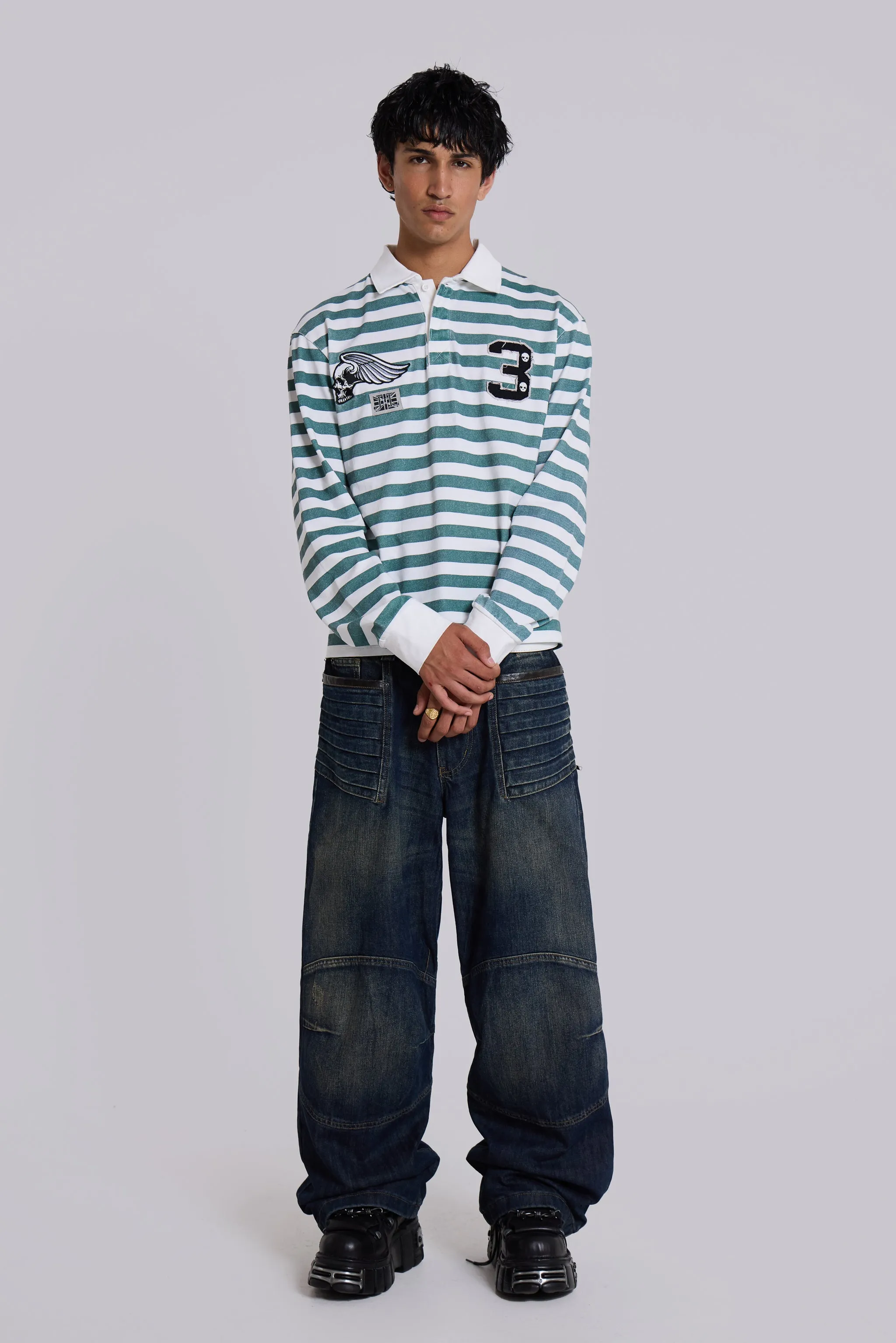 Sigma Rugby Top sold by Jaded London product image thumbnail 3