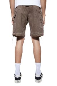 Vintage Brown Rodeo Carpenter Shorts sold by Jaded London