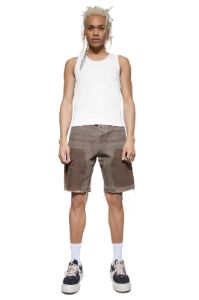 Vintage Brown Rodeo Carpenter Shorts sold by Jaded London