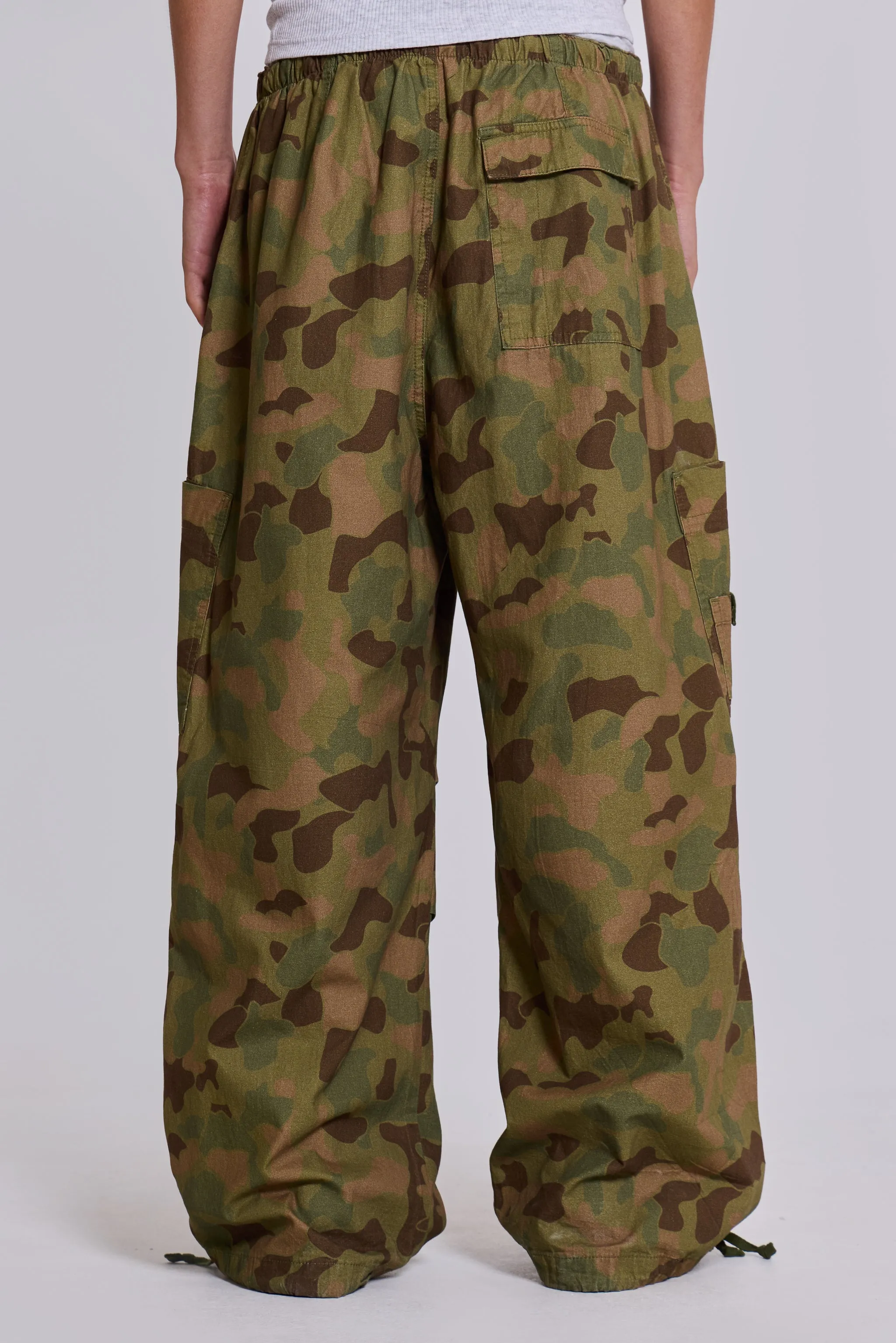 Duck Camo Parachute Pants sold by Jaded London product image thumbnail 3