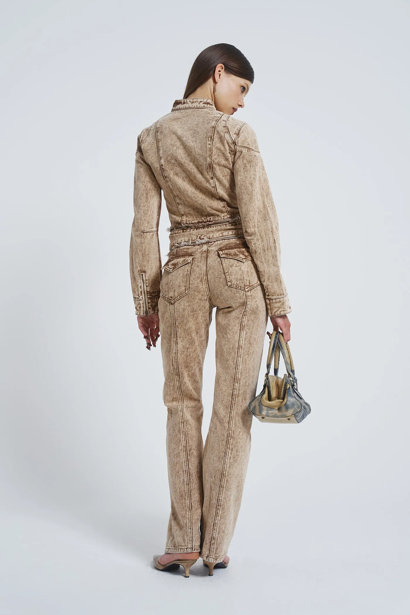 Not My First Rodeo 6 in 1 Multi-wear Denim Jumpsuit sold by Jaded London product image thumbnail 2