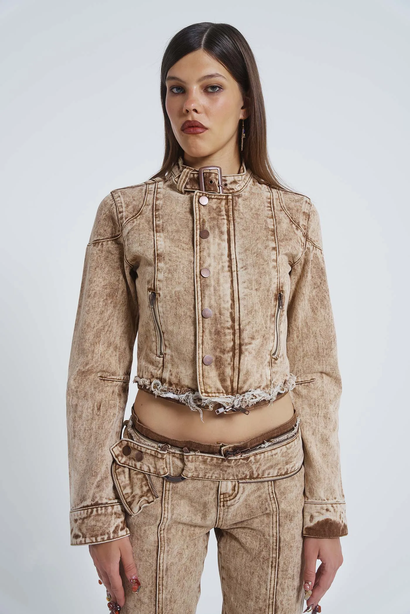 Not My First Rodeo 6 in 1 Multi-wear Denim Jumpsuit sold by Jaded London product image thumbnail 5