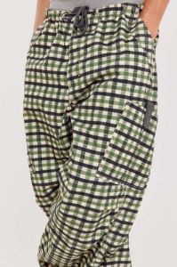 Gingham Parachute Cargo Pants sold by Jaded London