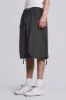Vintage Grey Parachute Cargo Shorts sold by Jaded London