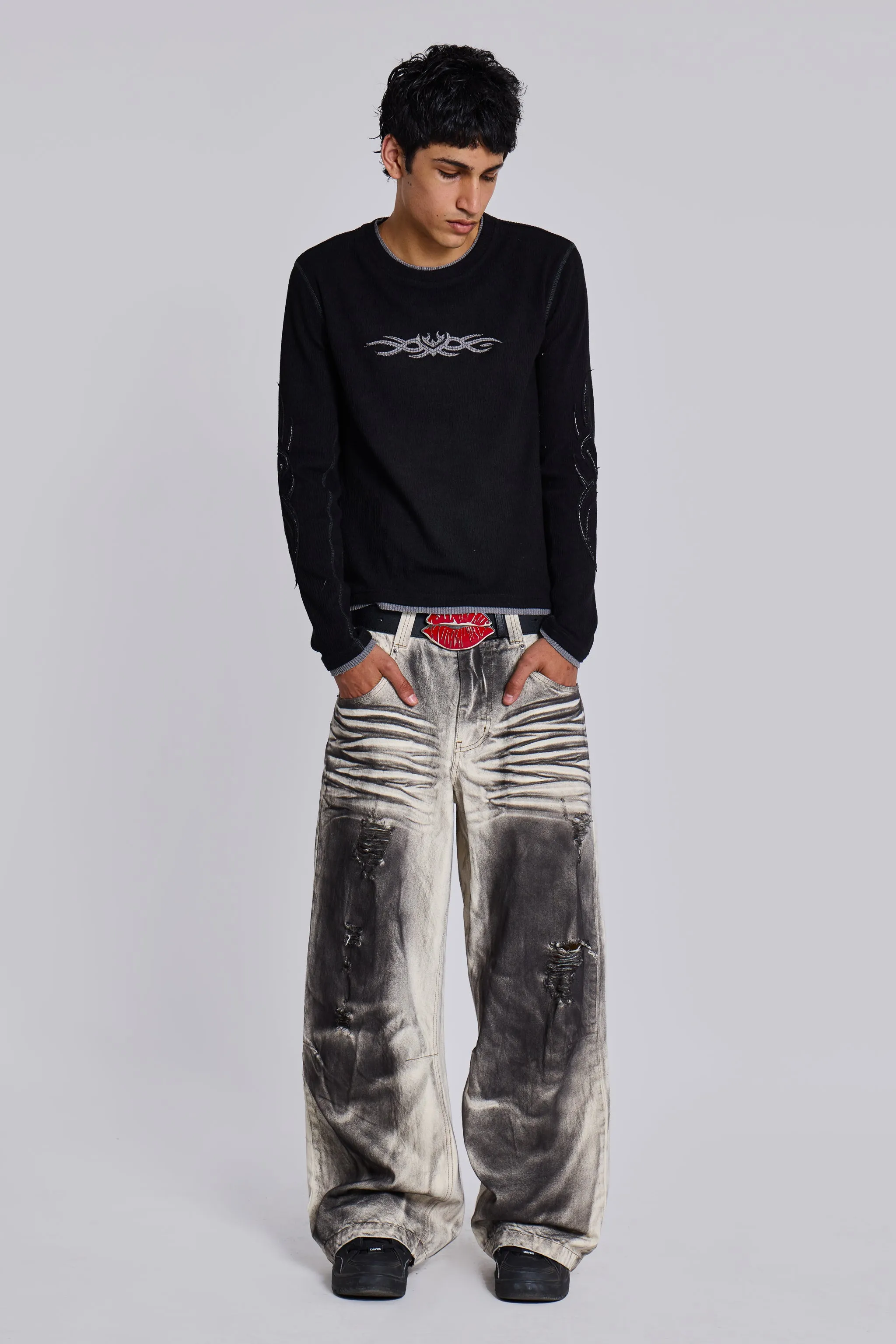 【Jaded London】Watercolour Colossus Jeans Watercolour Colossus Jeans | Jaded London | Clothing