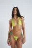 Amarela Laced Edge Halter Neck Bikini Top sold by Jaded London