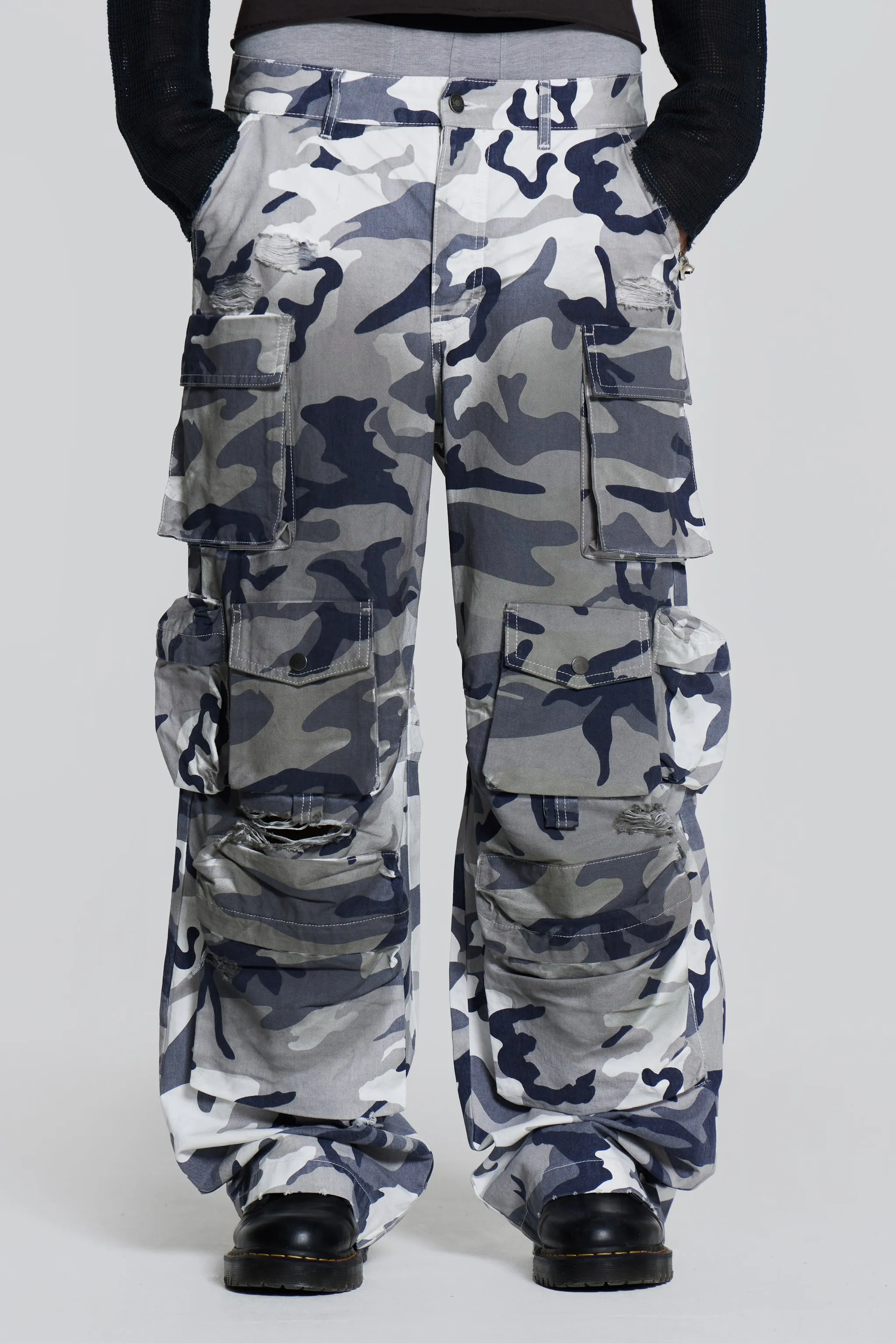 Siberia Camo Cargos sold by Jaded London product image thumbnail 5