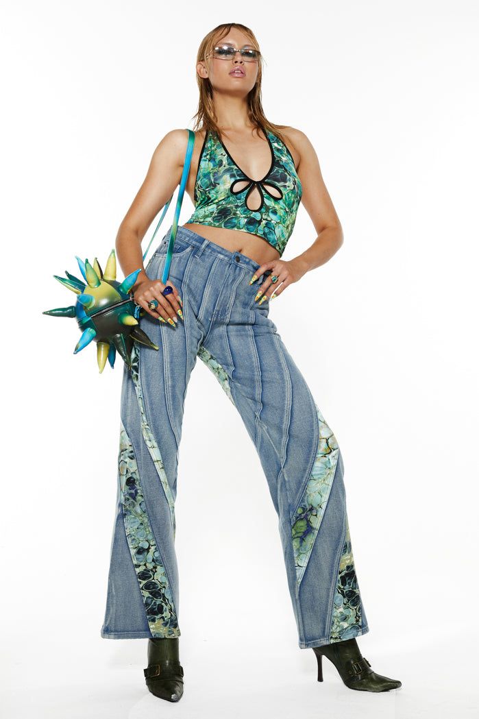 Take 'Em Off Jeans sold by Jaded London product image thumbnail 2