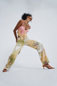 Discoteca Jeans with Shine Sequin sold by Jaded London