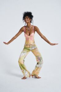 Discoteca Jeans with Shine Sequin sold by Jaded London