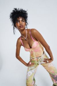 Discoteca Jeans with Shine Sequin sold by Jaded London
