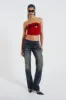 Answerphone Stone Wash Low Rise Jeans sold by Jaded London