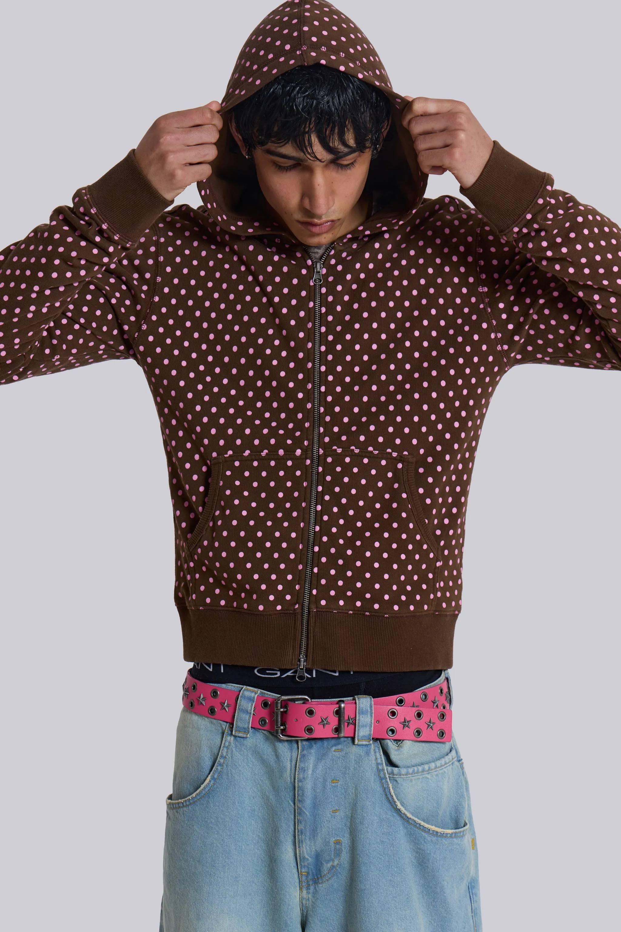 Polka Dot Mini Monster Hoodie sold by Jaded London product image thumbnail 3