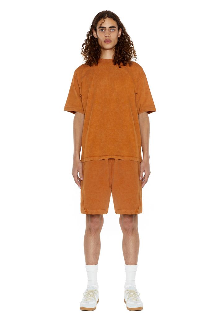 NTRLS Rust Orange Relaxed Shorts sold by Jaded London product image thumbnail 4