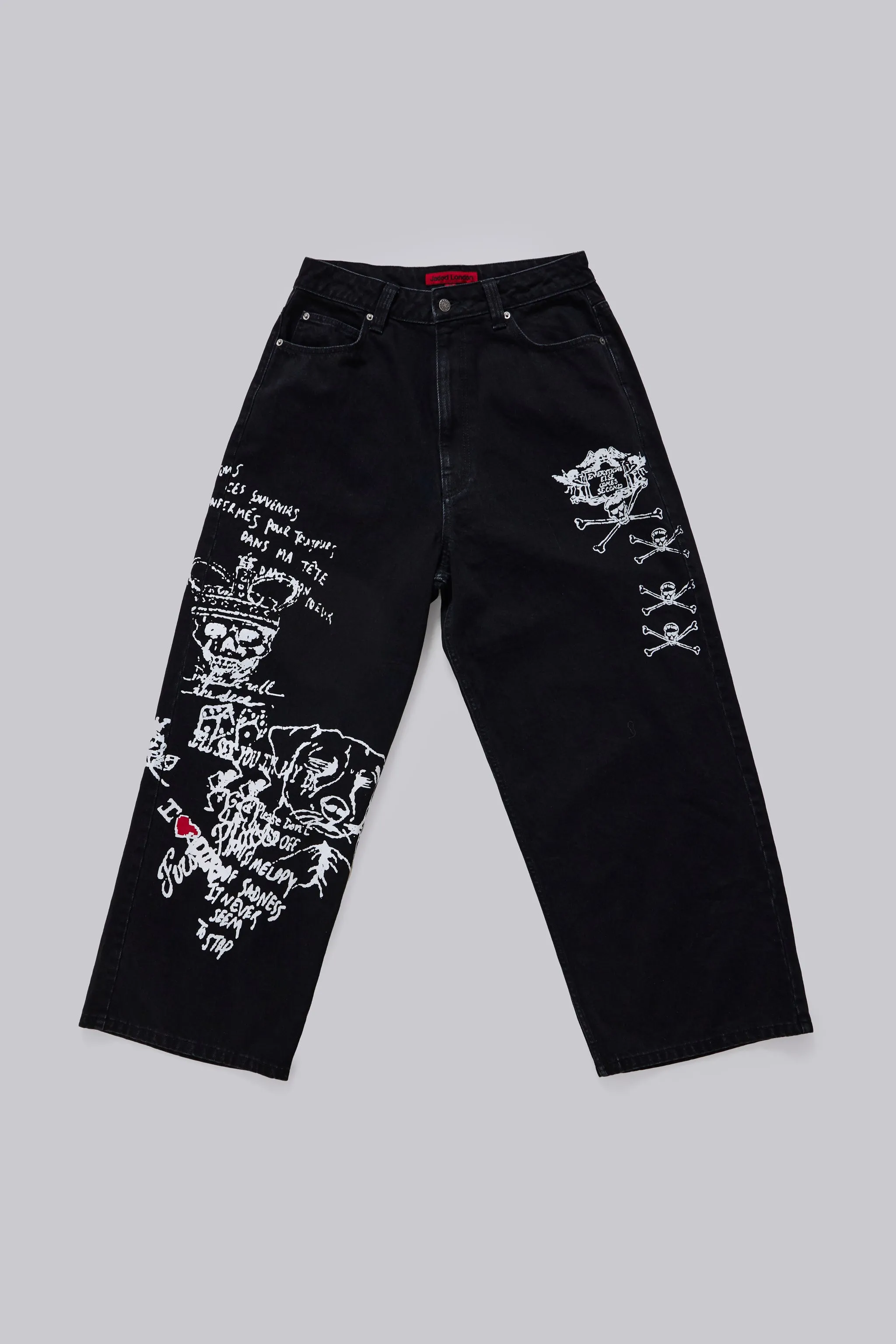 Jaded London Scribble XL Colossus Jeans | Parallel