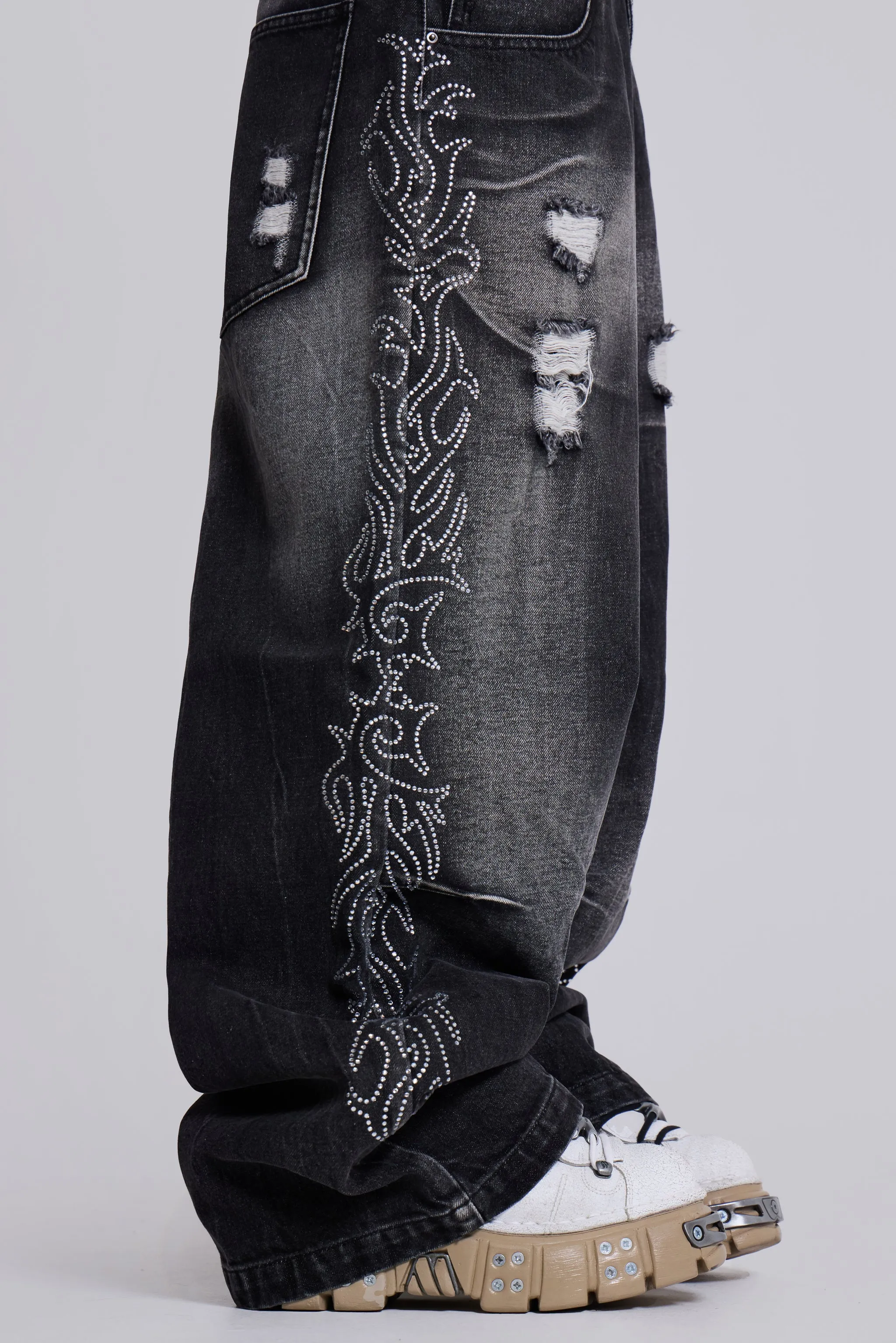 Crystalline Colossus Jeans sold by Jaded London product image thumbnail 5