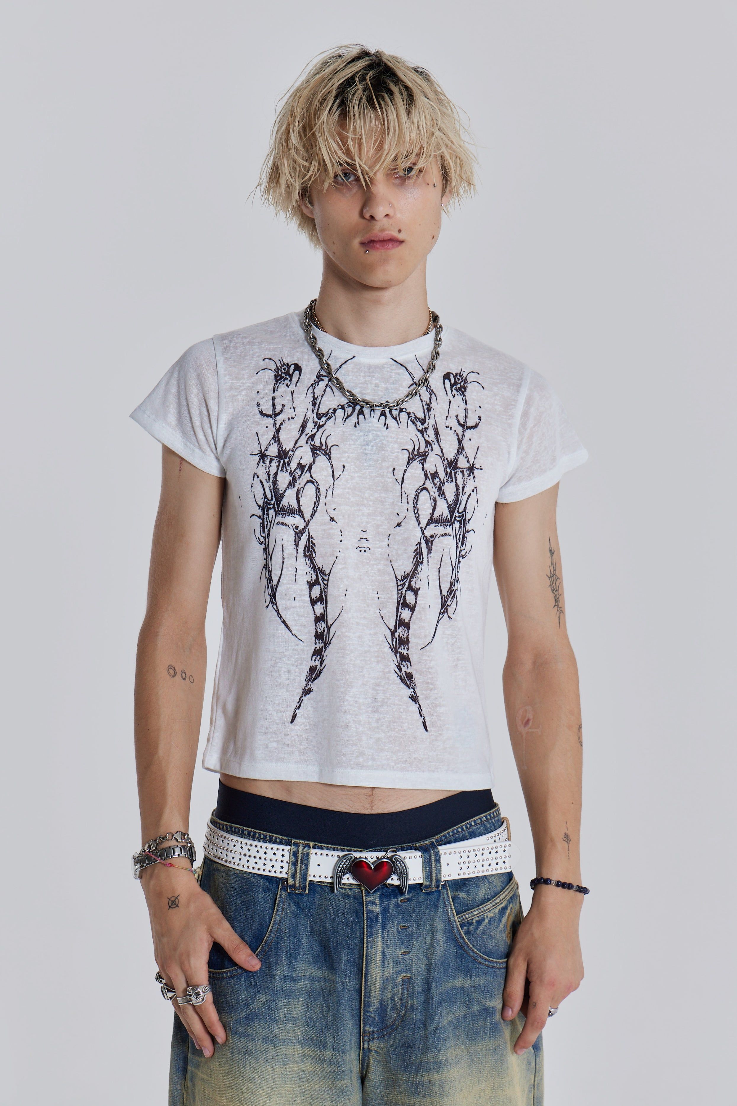 Ink Baby Tee sold by Jaded London