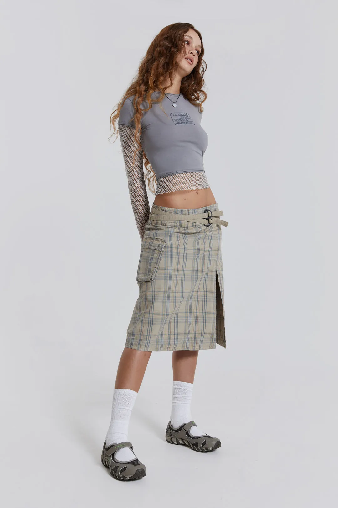 L8r Boi Contrast Mesh Sleeve Top sold by Jaded London product image thumbnail 5