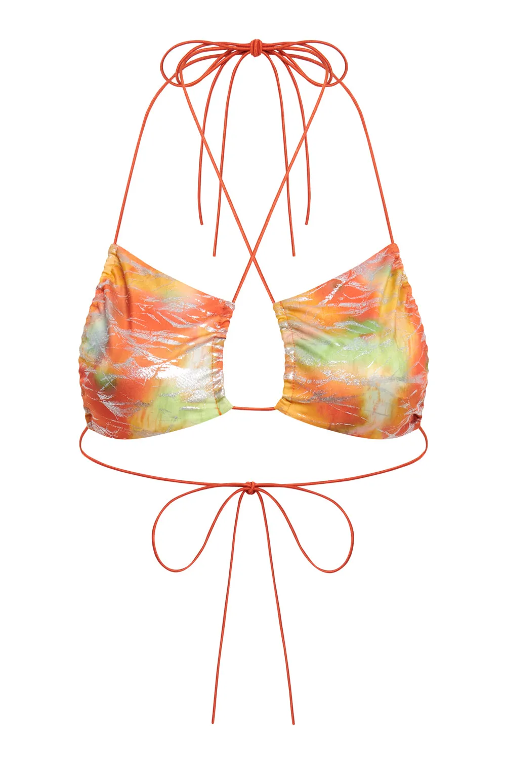 Iris Micro Ruched Bikini Top sold by Jaded London product image thumbnail 5