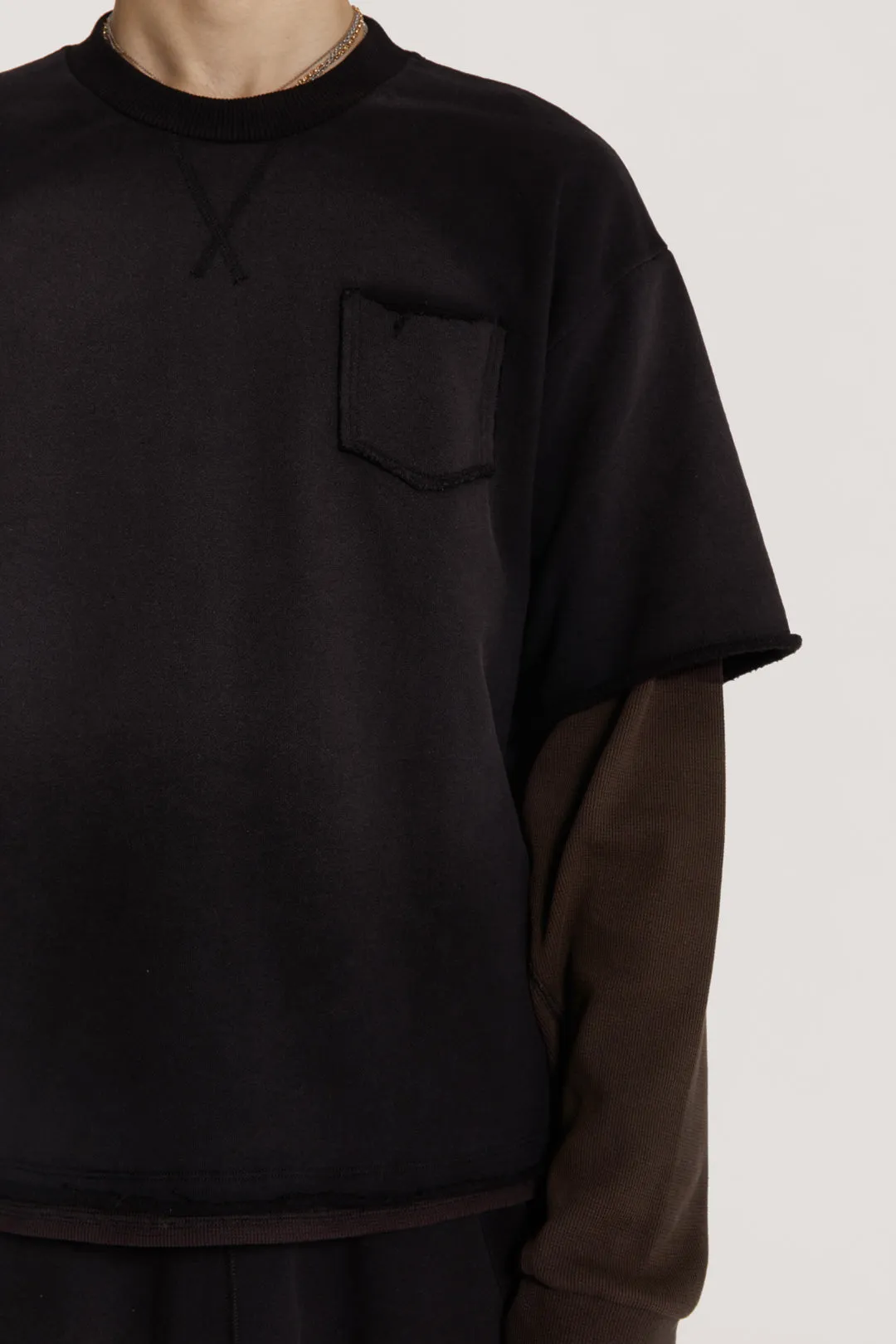 Villain Layered Sweat sold by Jaded London product image thumbnail 3