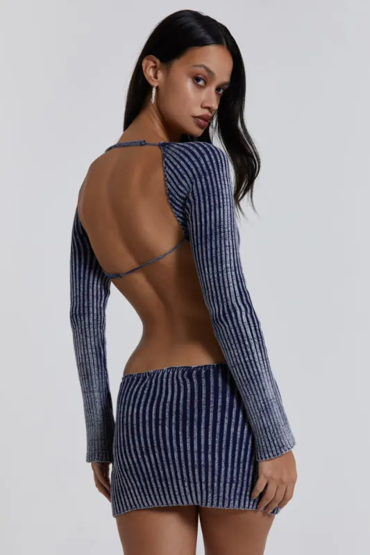 Tribeca Backless Mini Dress sold by Jaded London
