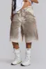 Sand Oil Wash Colossus Jorts sold by Jaded London