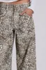 Leopard Fade Colossus Jeans sold by Jaded London