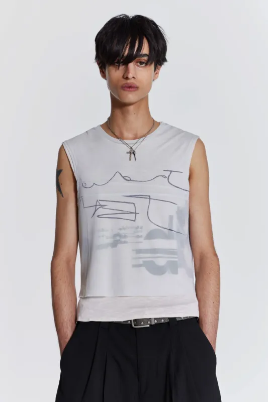 Jaded London LAYERED タンクトップシャツ Shop Xter Layered Top | Jaded London | Clothing